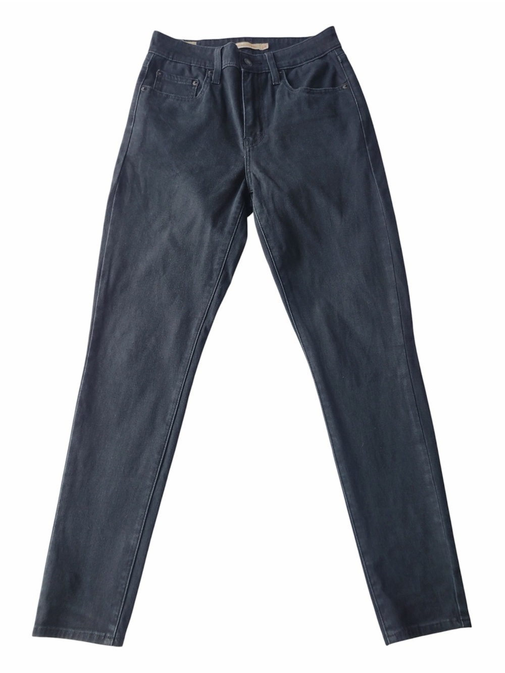 Levi’s premium denim black 721 high rise skinny Jeans size 28